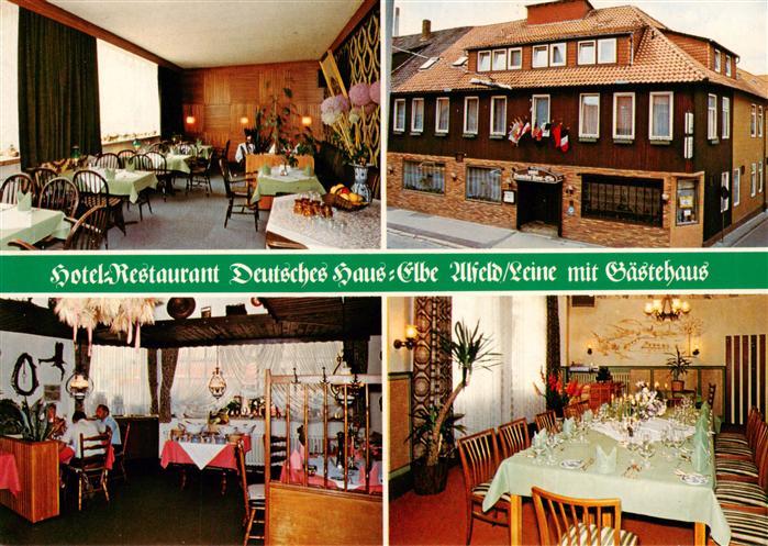 Alfeld Leine Hotel Restaurant Deutsches Haus Elbe mit Gaestehaus