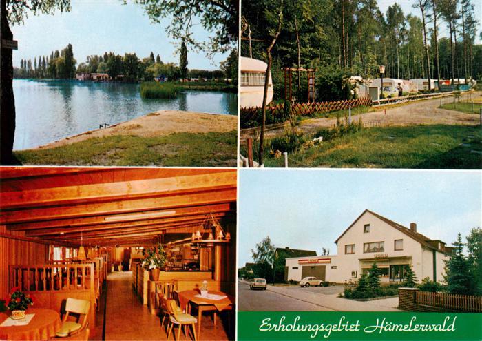 Haemelerwald REWE Markt Campingplatz Seepartie Restaurant