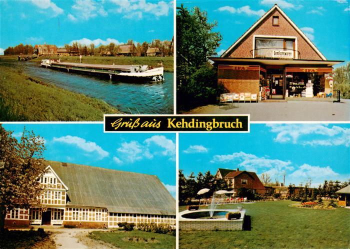 Kehdingbruch Belum Frachtschiff Gemischwarenhandel Gasthaus Park