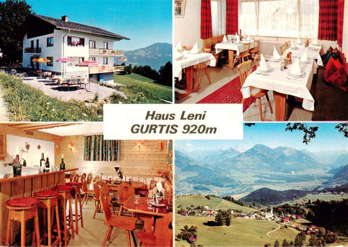 Gurtis Nenzing Vorarlberg AT Haus Lene Gastraeume Bar Panorama