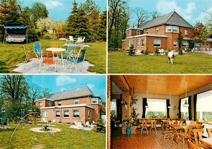 Revenahe Viets Gasthof Gartenterrasse Spielplatz