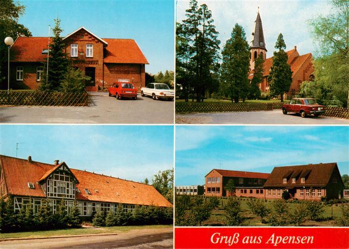 Apensen Teilansichten Kirche