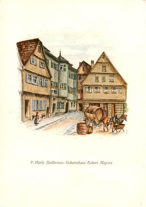 Heilbronn Neckar Geburtshaus Robert Mayers Im Kirchhoefle