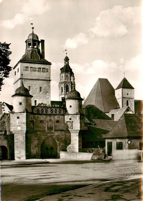 Weissenburg  Bayern Ellinger Tor