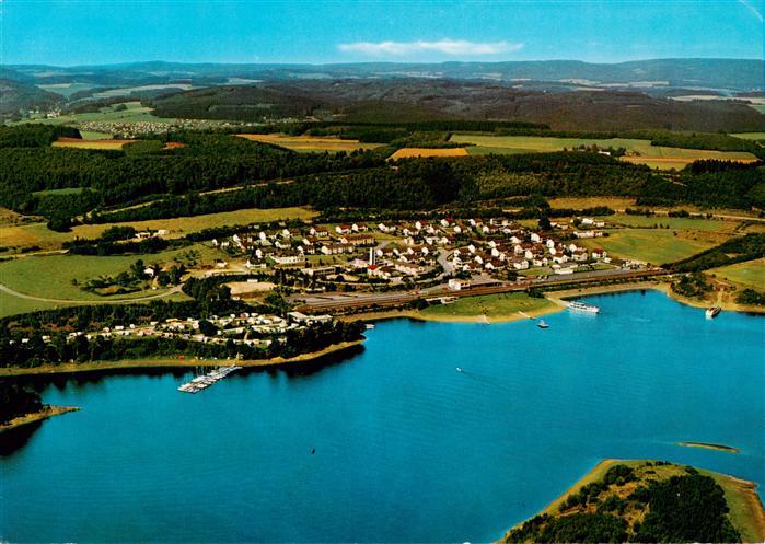 Sondern Olpe NRW Erholungsort am Biggesee mit Schiffsanlegestelle