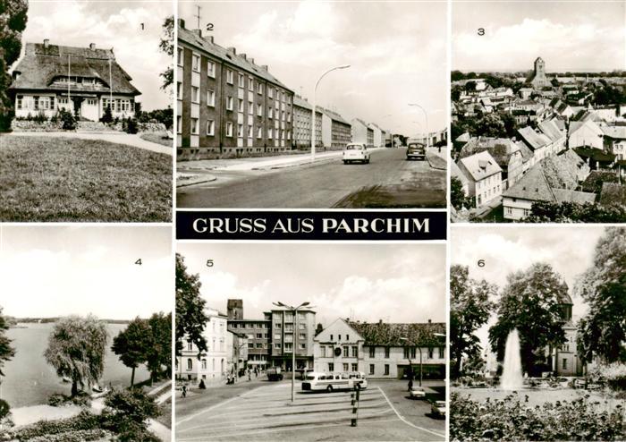 Parchim Kinderkurheim Markower Muehle Ostring Teilansicht Wockersee Platz der Ar