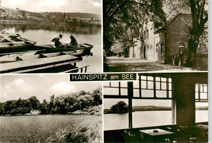 Hainspitz Konsum-Gaststaette am See Bootfahren