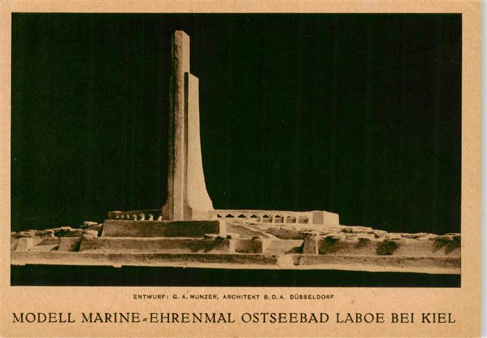 Laboe Modell Marine-Ehrenmal