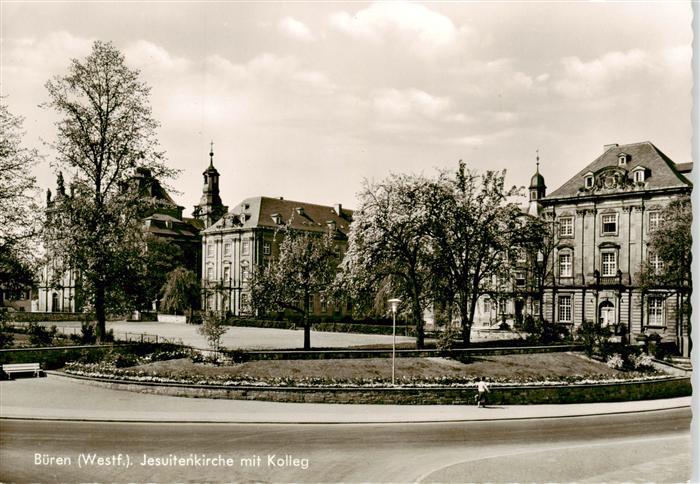Bueren Westfalen Jesuitenkirche mit Kolleg