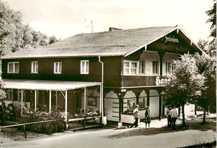 Buckow Maerkische Schweiz FDGB Milchbar Haus Tirol