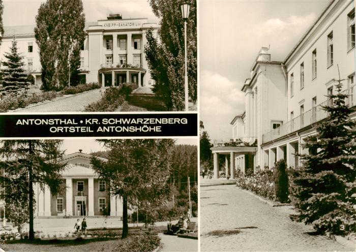 Antonshoehe Breitenbrunn Kneipp-Sanatorium Klubhaus