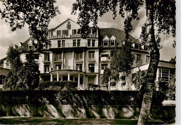 Bad Mergentheim Kuranstalt Hohenlohe