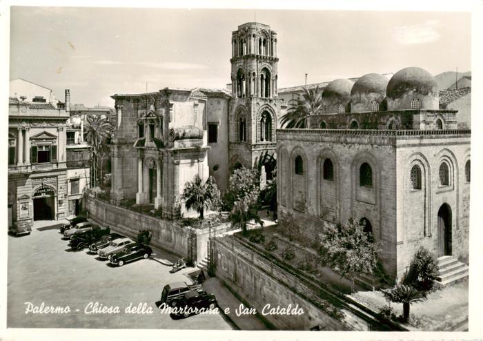 Palermo  Sicilia Chiesa della Martorana e San Cataldo