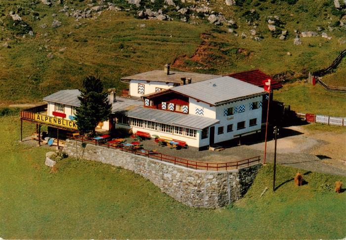 Arosa GR Berghotel Alpenblick Fliegeraufnahme