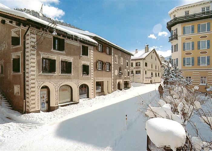 Pontresina Dorfstrasse in OT San Spiert