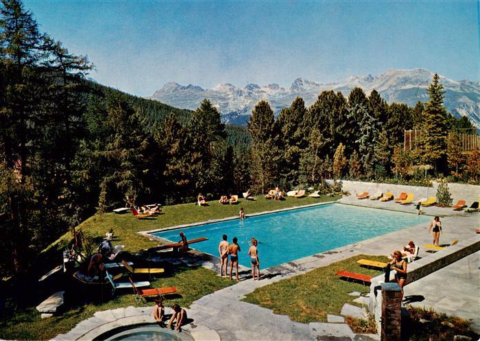 Pontresina Hotel Saratz Schwimmbad
