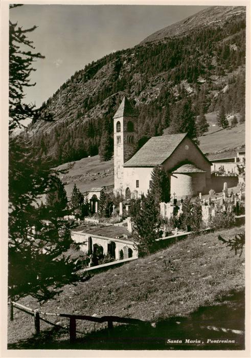 Pontresina Santa Maria Kirche