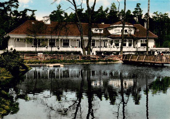 Kleineichen Cafe Restaurant Waldhaus Koenigsforst Teich