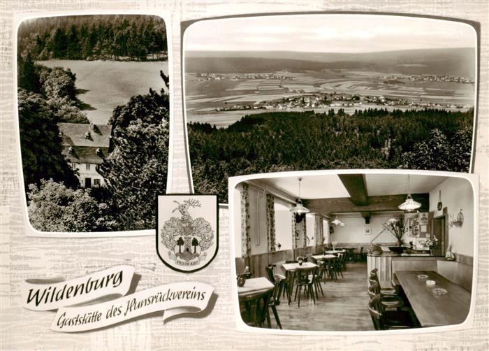 Kempfeld Wildenburg Burgruine Gaststaette Fernsicht