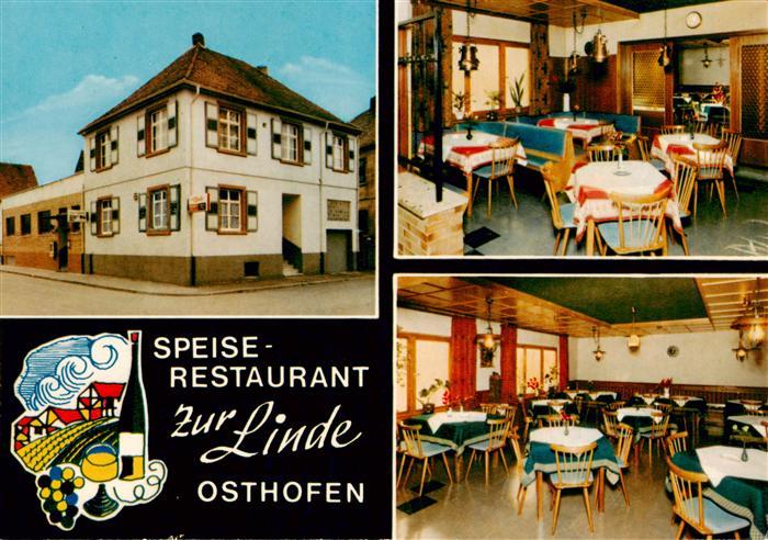 Osthofen Rheinhessen Gasthaus Restaurant zur Linde