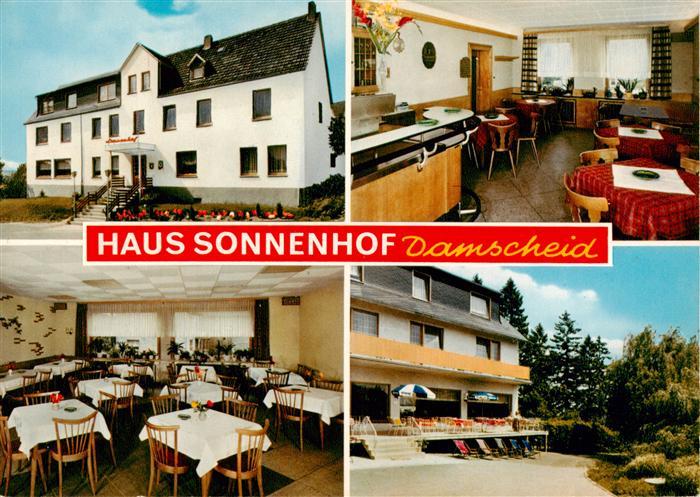 Damscheid Hotel Pension Haus Sonnenhof Restaurant Terrasse