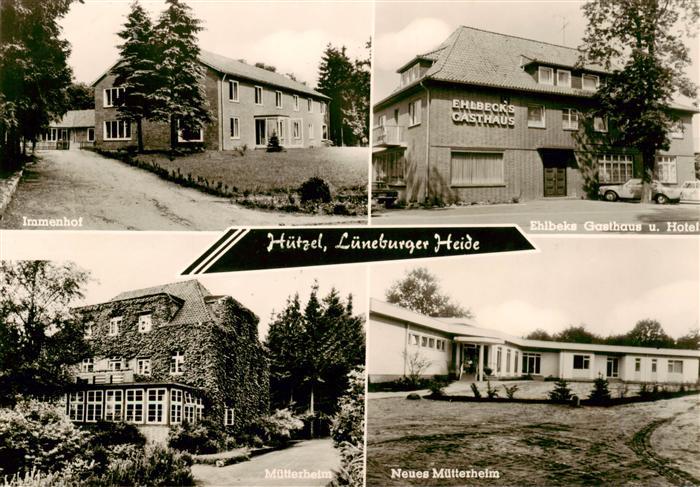 Huetzel Bispingen Lueneburger Heide Immenhof Ehlbecks Gasthaus Hotel Muetterheim
