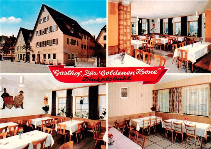 Dinkelsbuehl Gasthof Zur goldenen Krone Restaurant