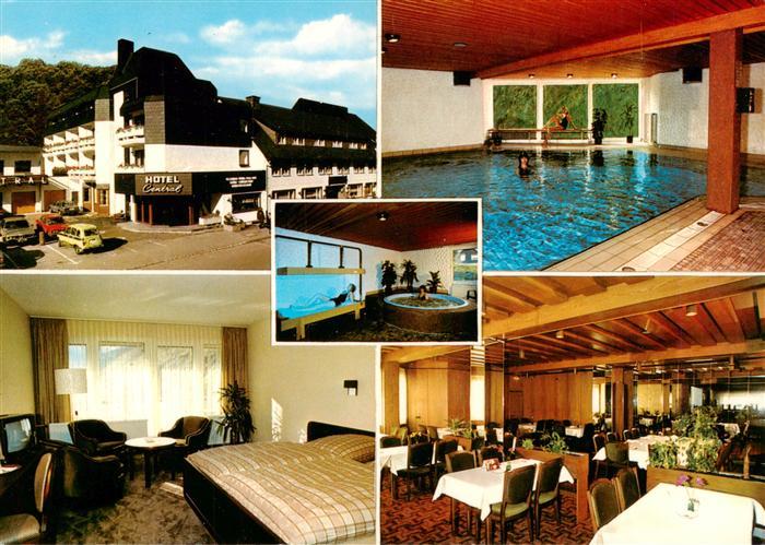 Willingen Sauerland Hotel Central Restaurant Fremdenzimmer Hallenbad