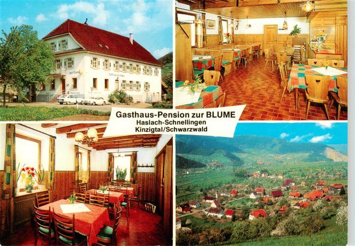 Schnellingen Gasthaus Pension zur Blume Panorama Kinzigtal Schwarzwald