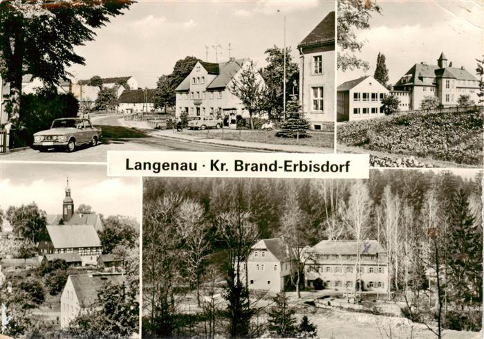 Langenau Brand-Erbisdorf Ortsansichten