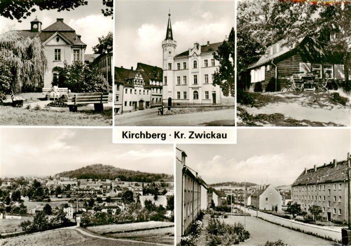 Kirchberg Zwickau Ortsansichten Panorama