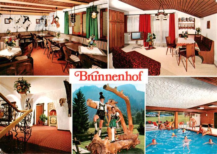 Oberstdorf Brunnenhof Ferienwohnungen Teilansichten Hallenbad