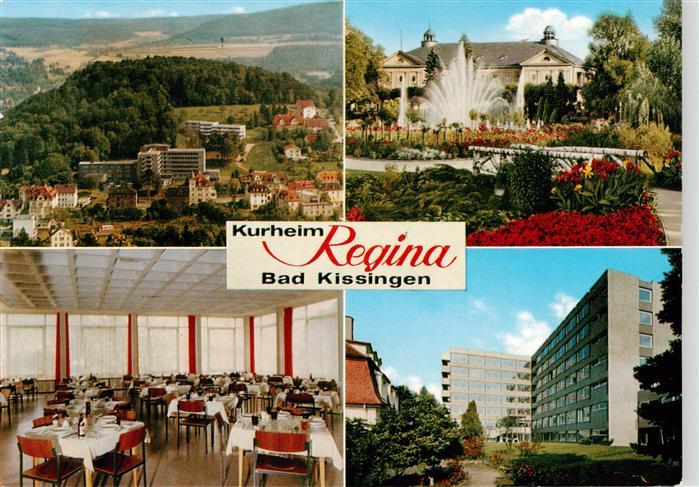 Bad Kissingen Kurheim Regina Park Speisesaal Panorama