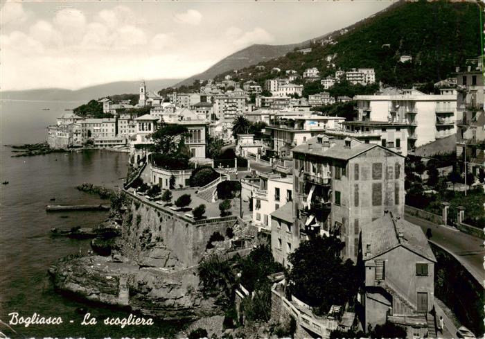 Bogliasco La scogliera