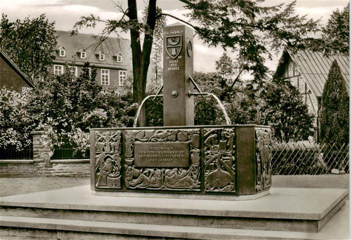 Krombach Westfalen Krombacher Bierbrunnen