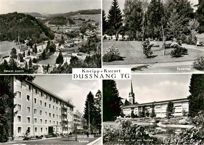 Dussnang TG General Ansicht Parkanlage Kurhaus Park