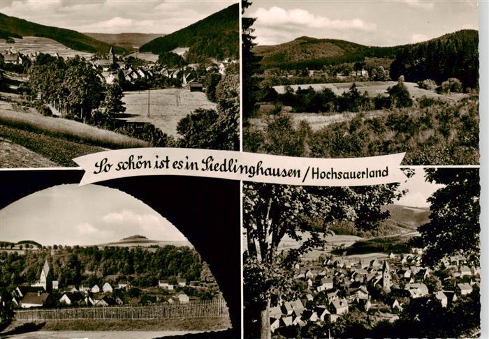 Siedlinghausen Winterberg Panorama Ferienort
