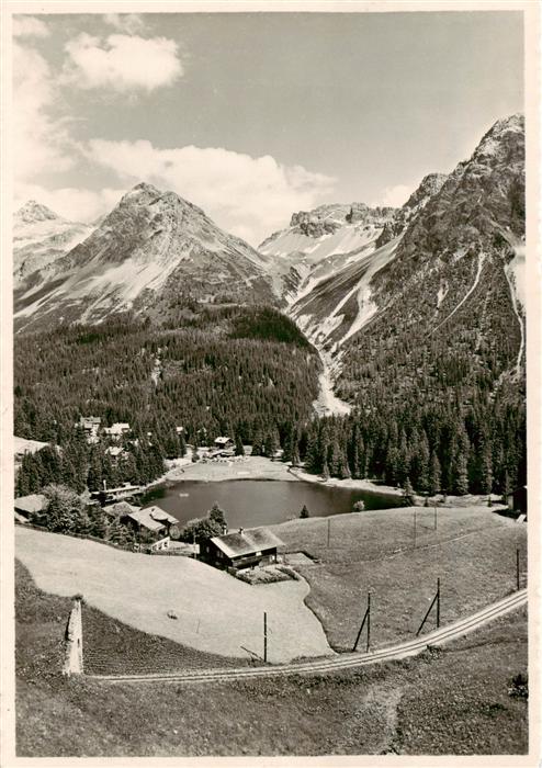 Arosa GR Untersee mit Furkapass