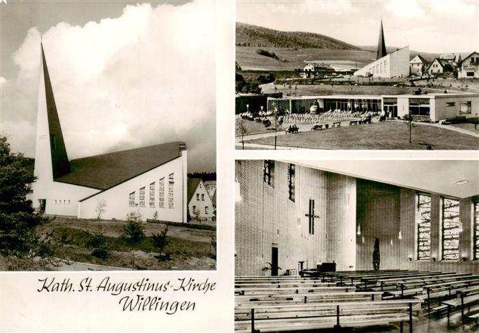 Willingen Sauerland Kath St Augustinus Kirche Inneres