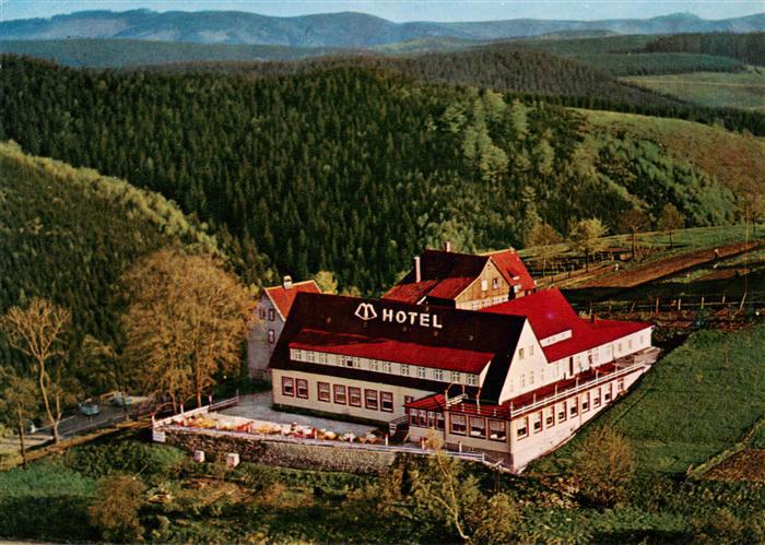 St Andreasberg Harz Berghotel Glockenberg Fliegeraufnahme