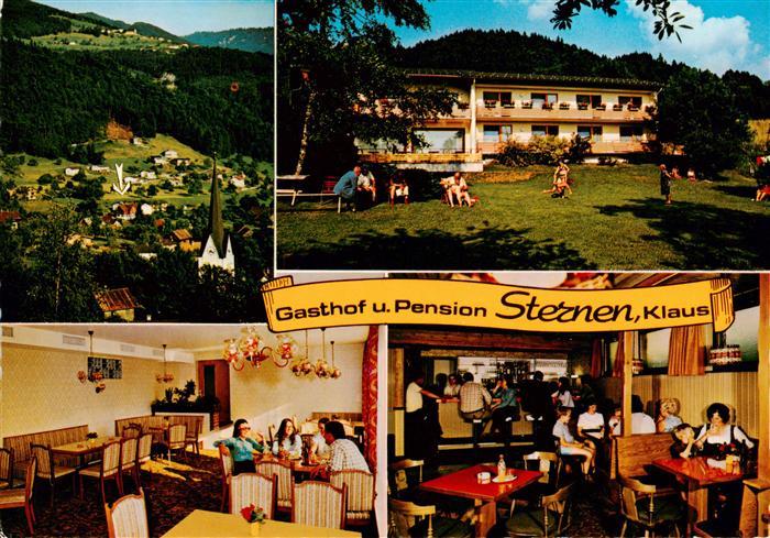 Klaus Vorarlberg AT Gasthof und Pension Sternen Gastraeume Liegewiese