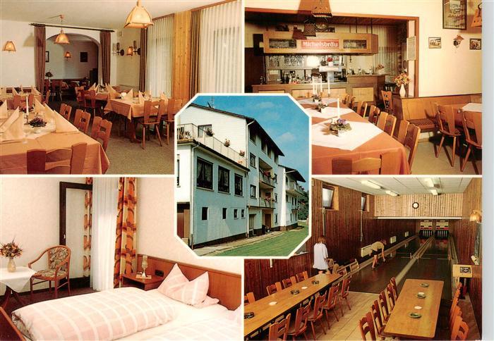 Hummetroth Odenwald Hoehengaststaette Pension Zum Odenwald Gastraeume Zimmer Keg