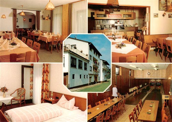 Hummetroth Odenwald Hoehengaststaette Pension Zum Odenwald Gastraeume Zimmer Keg