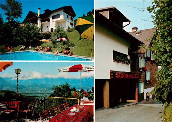 Fraxern Gasthof Pension Sonnenblick Terrasse Pool