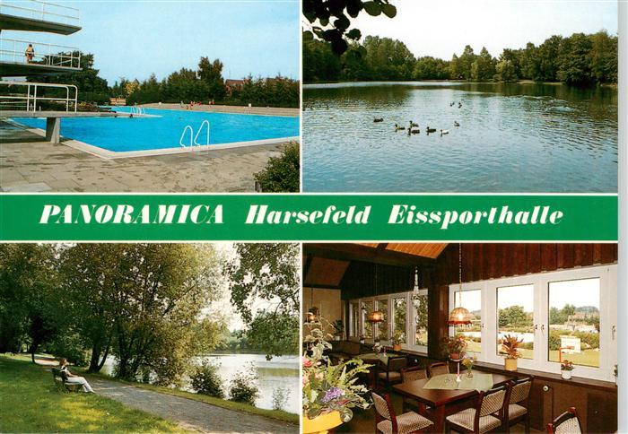 Harsefeld Panoramica Harsefeld Eissporthalle Restaurant Schwimmbad Gondelteich P