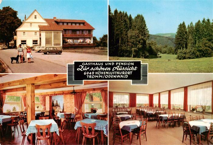 Tromm Odenwald Gasthaus und Pension Zur schoenen Aussicht