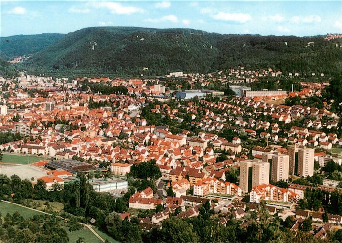 Geislingen Steige Panorama Blick vom Dreimaennersitz