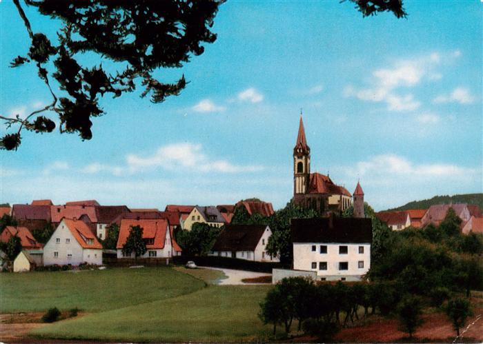 Lauf Pegnitz Ortspartie mit Kirche