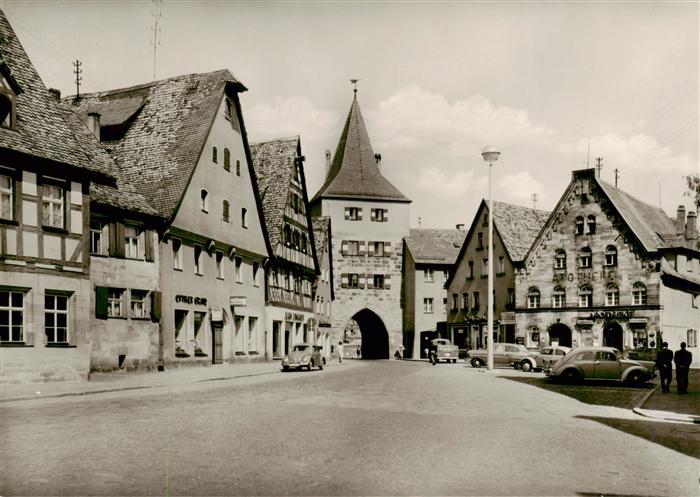 Lauf Pegnitz Marktplatz am oberen Tor