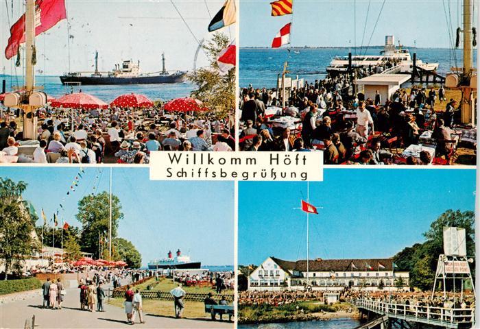 Wedel Pinneberg Schulauer Faehrhaus Willkomm Hoeft Schiffsbegruessung Teilansich